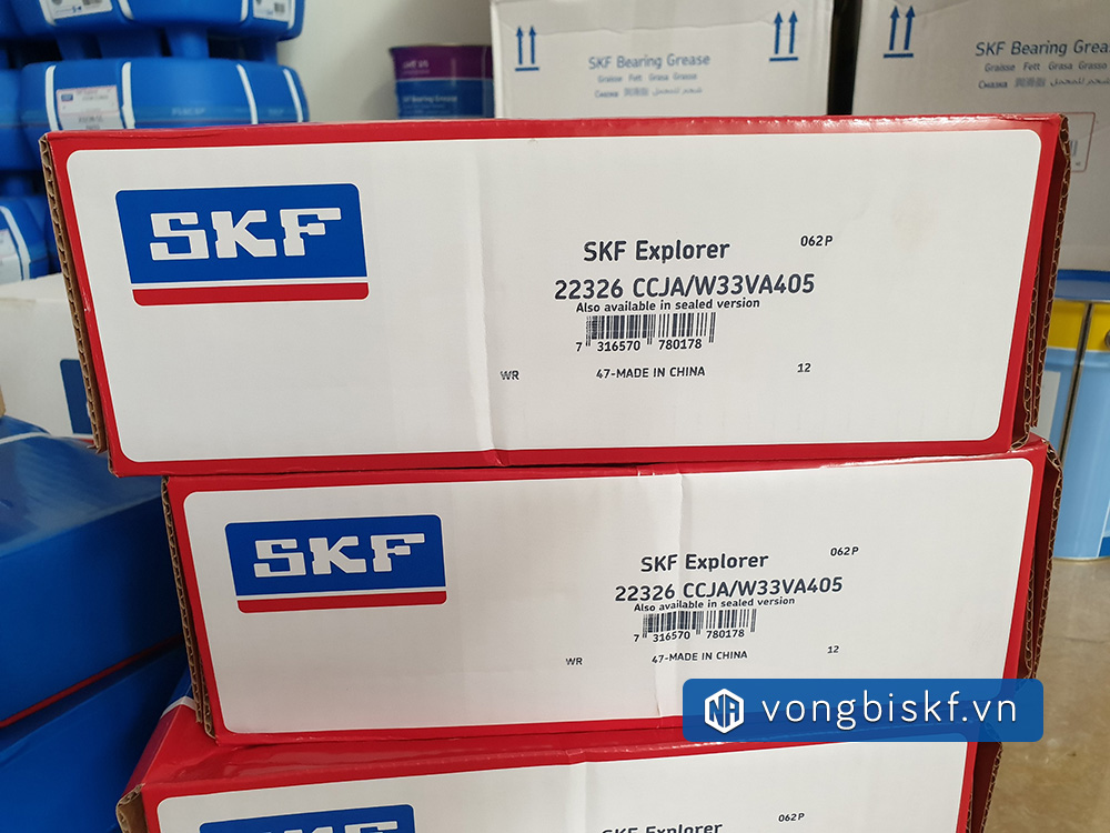 Vòng bi tang trống SKF sản xuất tại Trung Quốc (made in china)